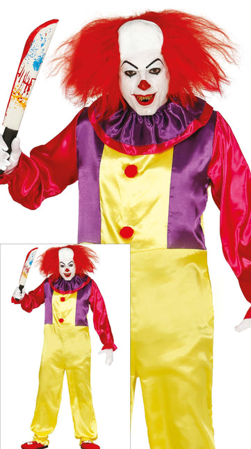 It Horror Clown Suit L