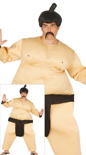 Lutteur en costume de sumo L