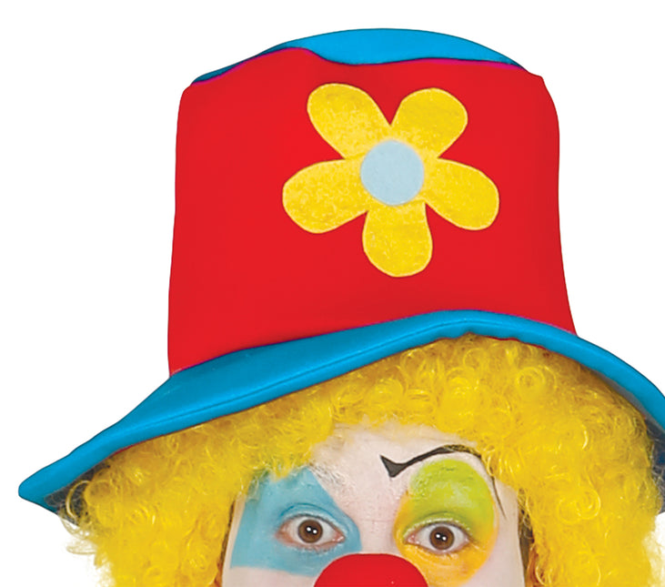 Costume de clown homme coloré