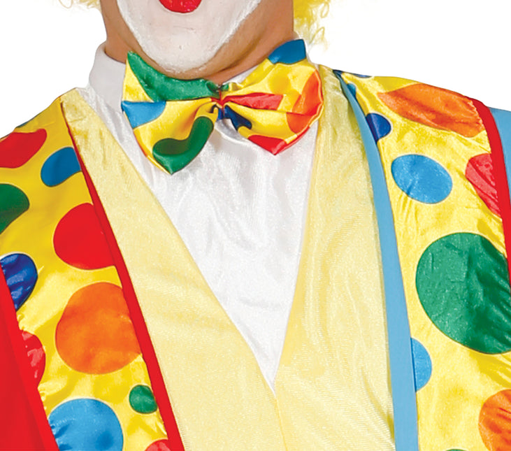 Costume de clown homme coloré