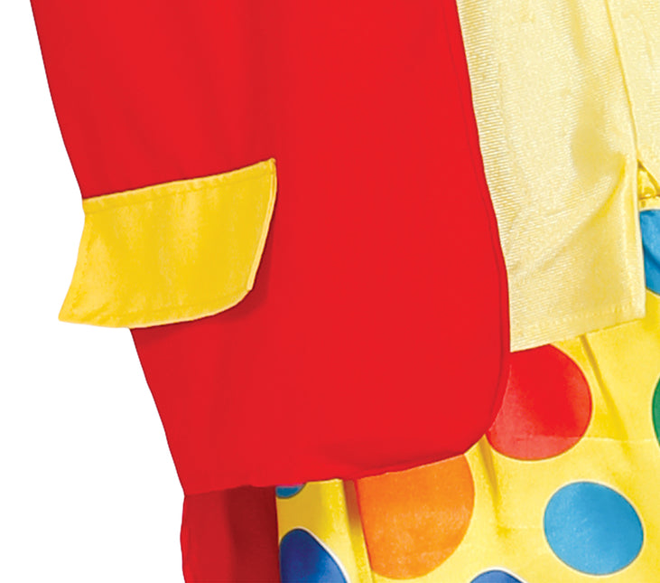 Costume de clown homme coloré