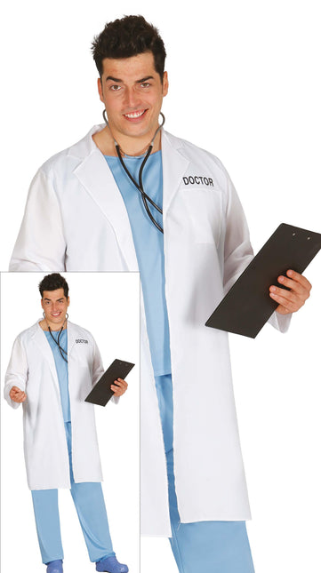 Costume de docteur Hommes blancs