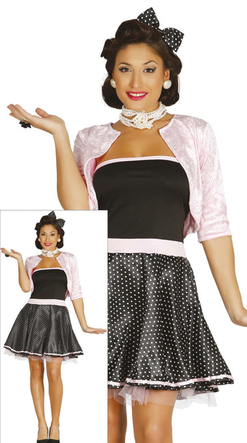 Costume Grease Pink 50's Ladies