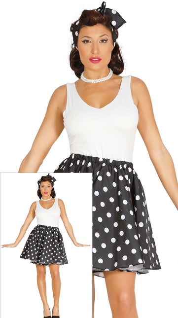 Ensemble de costumes Grease 50's Ladies L