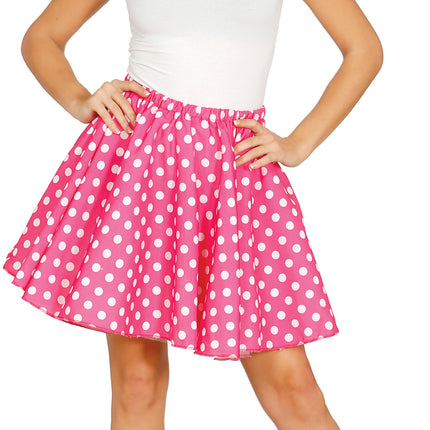 Grease Costume Set Pink 50's Ladies L