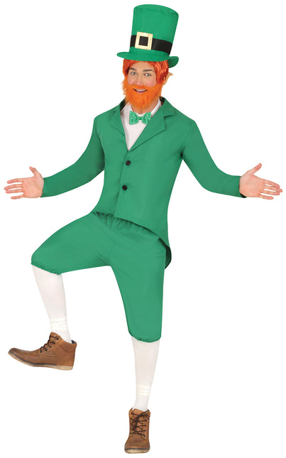 St. Costume de la Saint-Patrick Gnome vert pour homme