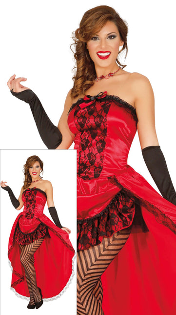 Robe Moulin Rouge Rouge