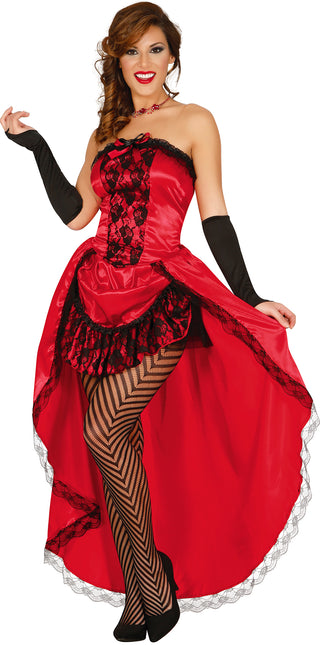 Robe Moulin Rouge Rouge