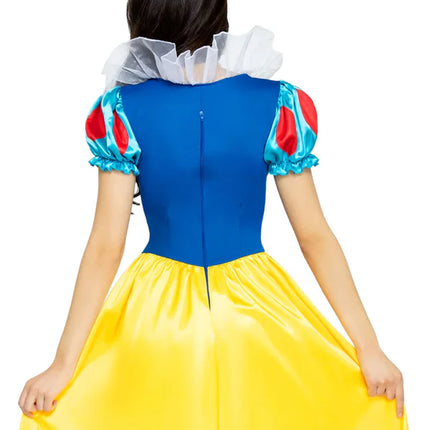 Snow White Dress Blue Yellow Ladies Leg Avenue