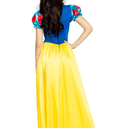 Snow White Dress Blue Yellow Ladies Leg Avenue