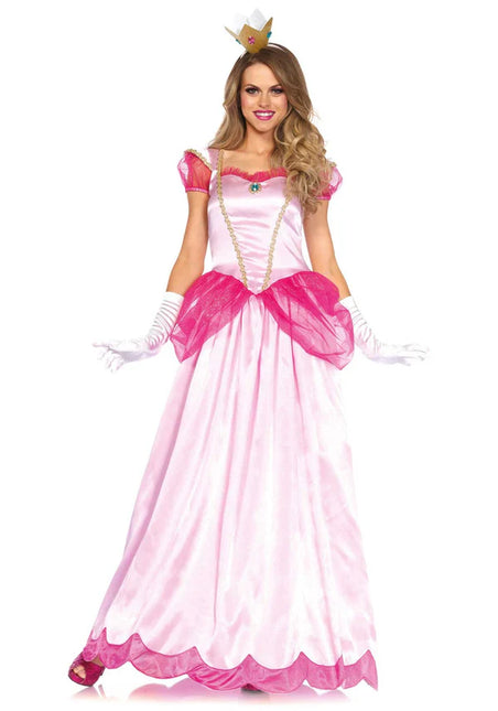 Princess Dress Pink Ladies Peach Leg Avenue