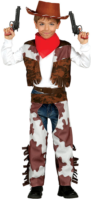 Costume de cow-boy enfant marron