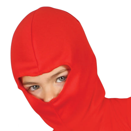 Combinaison Ninja Enfant Rouge