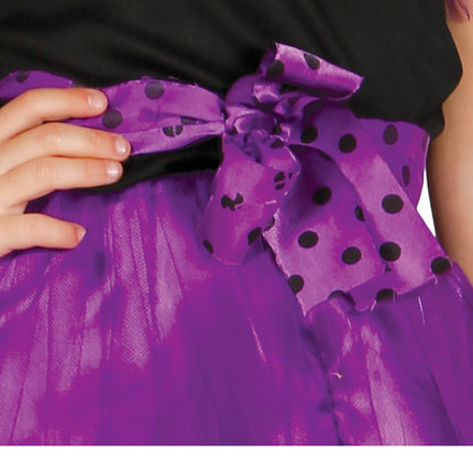 Robe d'Halloween Enfant Violet