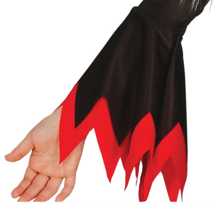 Costume d'Halloween Enfant Sorcière Rouge