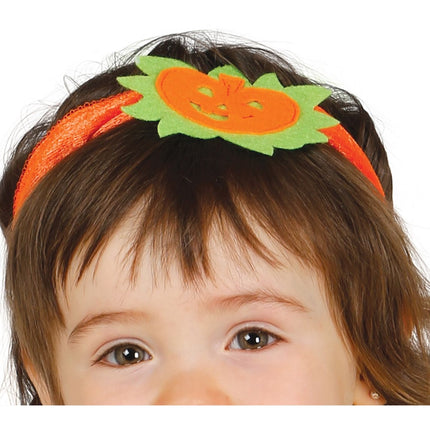 Robe Halloween Citrouille Bébé