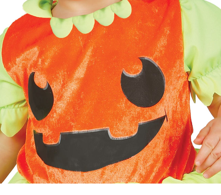 Robe Halloween Citrouille Bébé