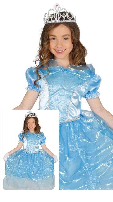 Robe de princesse bleue enfant