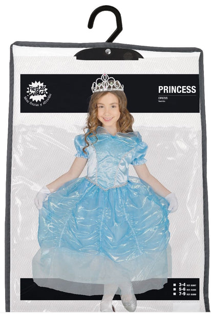 Robe de princesse bleue enfant