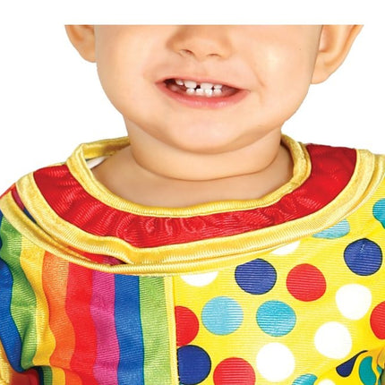 Costume de clown Baby Coloured