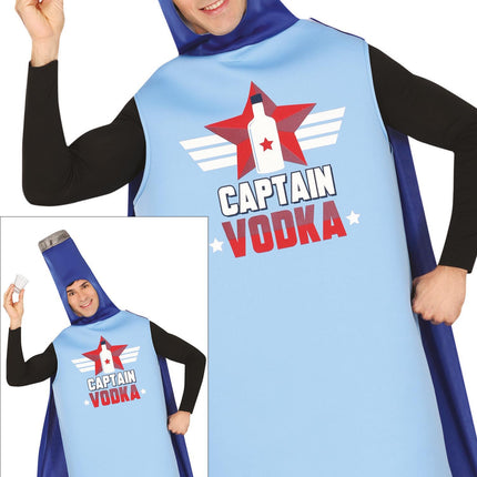 Costume de capitaine Vodka pour homme