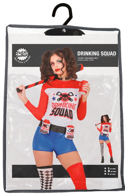 Costume Harley Quinn Drinking Squad Ladies