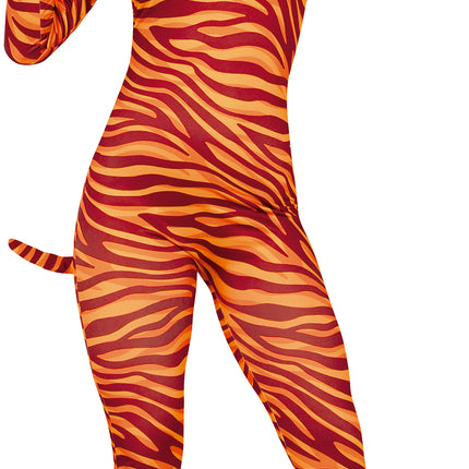 Costume de tigre Orange Dames