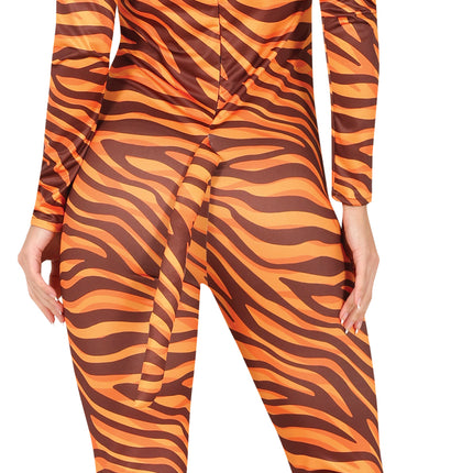 Costume de tigre Orange Dames