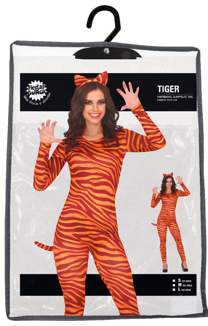 Costume de tigre Orange Dames