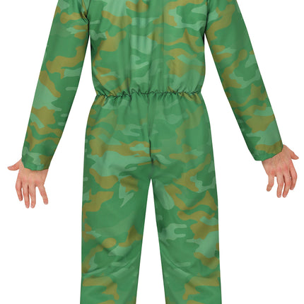 Costume de pilote Hommes verts