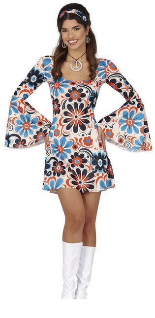 Robe 70s Flowers Ladies