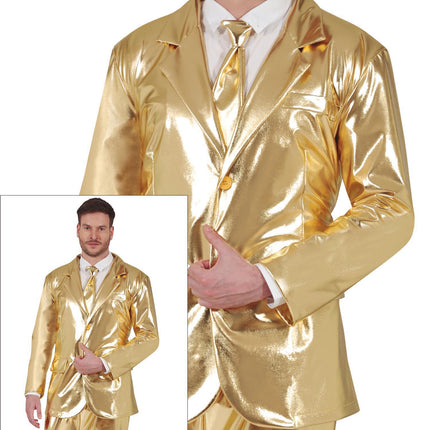 Costume d'or pour homme