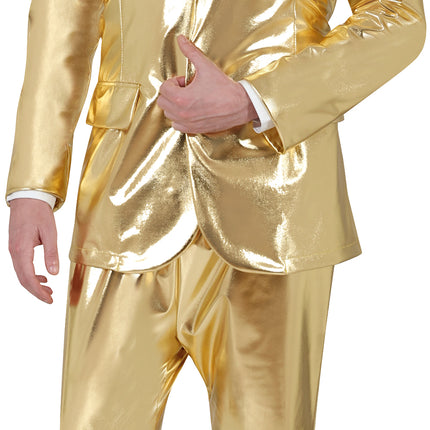 Costume d'or pour homme