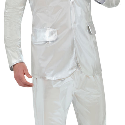 Costume d'argent pour hommes