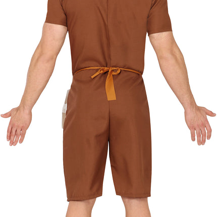 Costume de livraison spéciale Homme brun