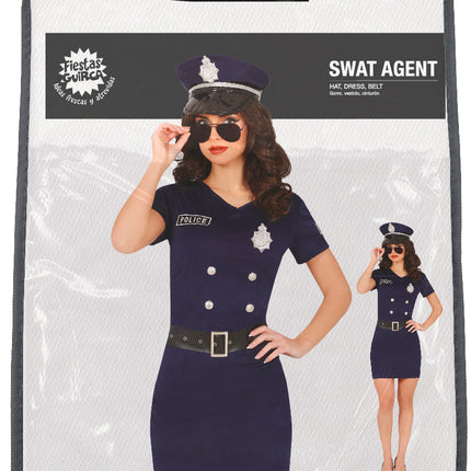 Costume d'agent du SWAT pour femmes