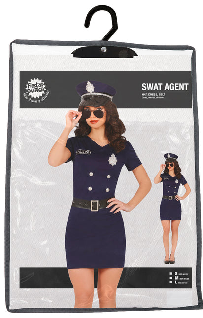 Costume d'agent du SWAT pour femmes