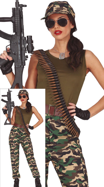 Soldats Costume Dames