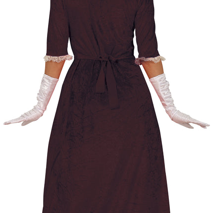 Robe médiévale Or Marron Dames