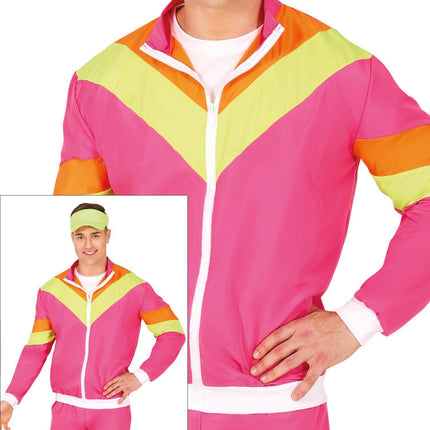 Tracksuit rose fluo Hommes