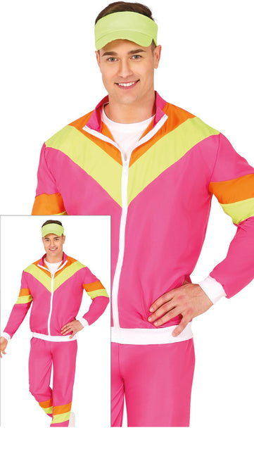 Tracksuit rose fluo Hommes