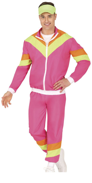 Tracksuit rose fluo Hommes