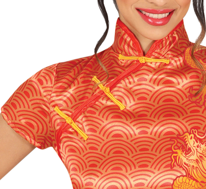 Costume chinois Dames rouges