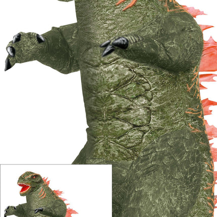 Costume de dinosaure vert