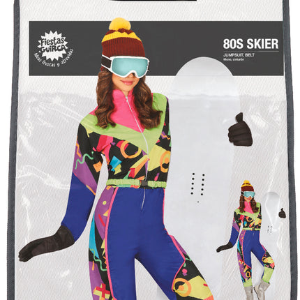 Combinaison de ski Neon 80S pour femmes