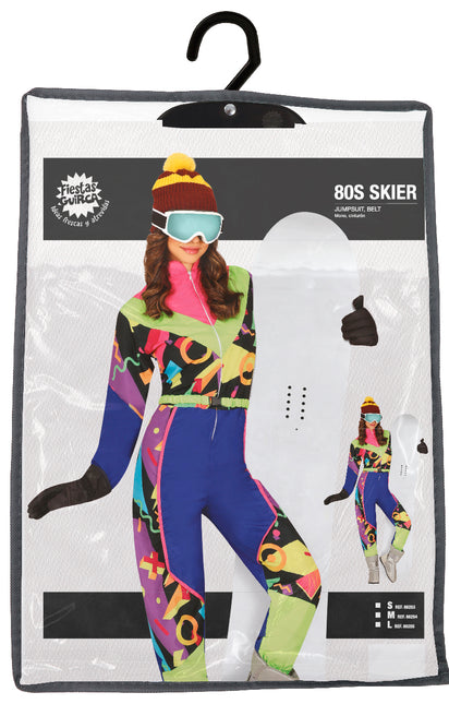 Costume de ski des années 80 pour femmes