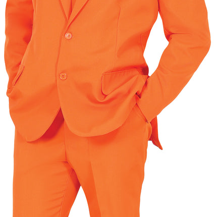 Costume orange hommes