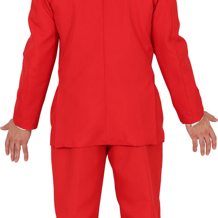 Costume rouge hommes