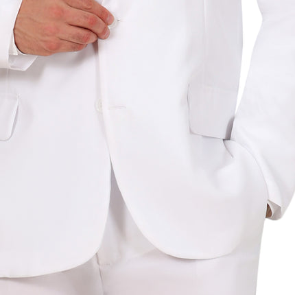 Hommes en costume blanc