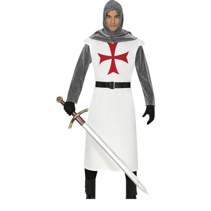 Costume de chevalier blanc 14/16 ans